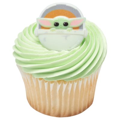 Baby Yoda Cupcake Rings - NY Cake | Cake Decorating & Baking Supplies