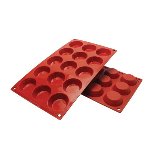 NY Cake 24-cavity tartlet silicone baking mold with 0.9 oz cavities for mini tartlets, cheesecakes, chocolates and bite-sized desserts