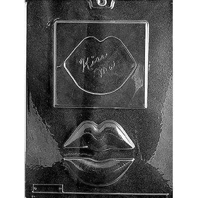 Kiss Me Lips Chocolate Candy Mold - NY Cake | Cake Decorating & Baking Supplies