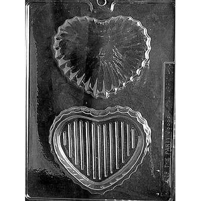 Medium Heart Box Chocolate Candy Mold - NY Cake | Cake Decorating & Baking Supplies