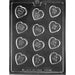 Heart Phrases Chocolate Candy Mold - NY Cake | Cake Decorating & Baking Supplies