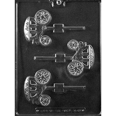 Wedding Carriage Princess Coach Lollipop Chocolate Candy Mold - NY Cake | Cake Decorating & Baking Supplies