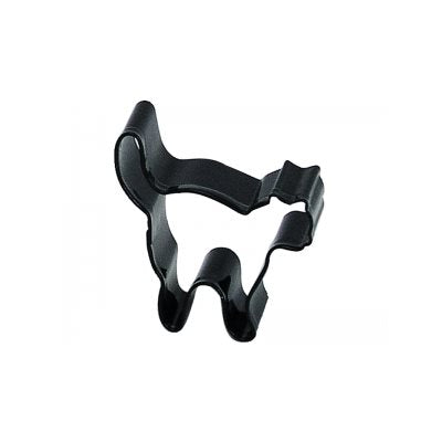 Witch's Cat 3 inch black cookie cutter for Halloween baking
