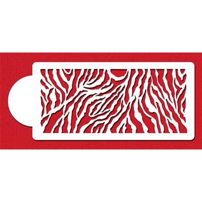 Zebra Skin Stencil - NY Cake | Cake Decorating & Baking Supplies