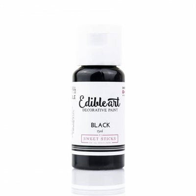 Black Edible Art Paint By Sweet Sticks - NY Cake | Cake Decorating & Baking Supplies