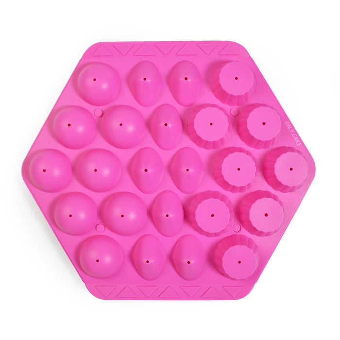 Cake Pop Silicone Mold-24 Cavity - NY Cake | Cake Decorating & Baking Supplies