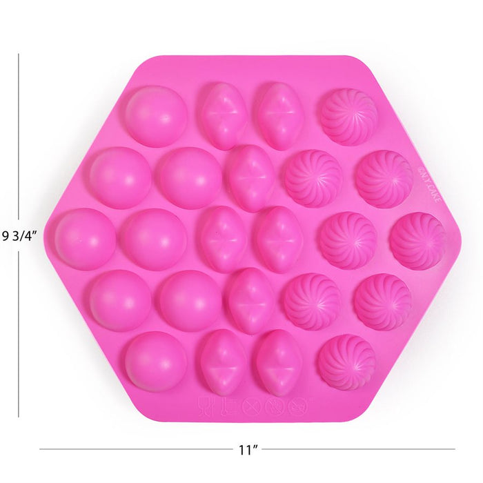 Cake Pop Silicone Mold-24 Cavity - NY Cake | Cake Decorating & Baking Supplies