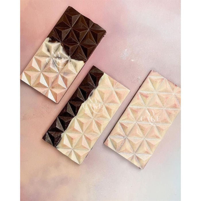 Pyramidal Geometry Polycarbonate Chocolate Mold - NY Cake | Cake Decorating & Baking Supplies