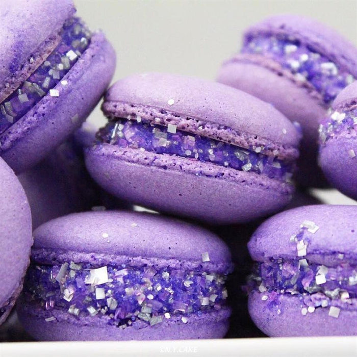 Purple Glittery Sugar 3 Ounces - NY Cake | Cake Decorating & Baking Supplies