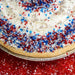 Patriotic Glittery Sugar 3 Ounces - NY Cake | Cake Decorating & Baking Supplies