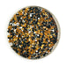 Black & Orange Ghost Glittery Sugar 3 Ounces - NY Cake | Cake Decorating & Baking Supplies