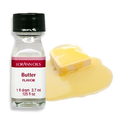 Butter Oil Flavoring 1 Dram - NY Cake | Cake Decorating & Baking Supplies