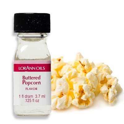 Buttered Popcorn Oil Flavoring - 1 Dram By Lorann Oil - NY Cake | Cake Decorating & Baking Supplies