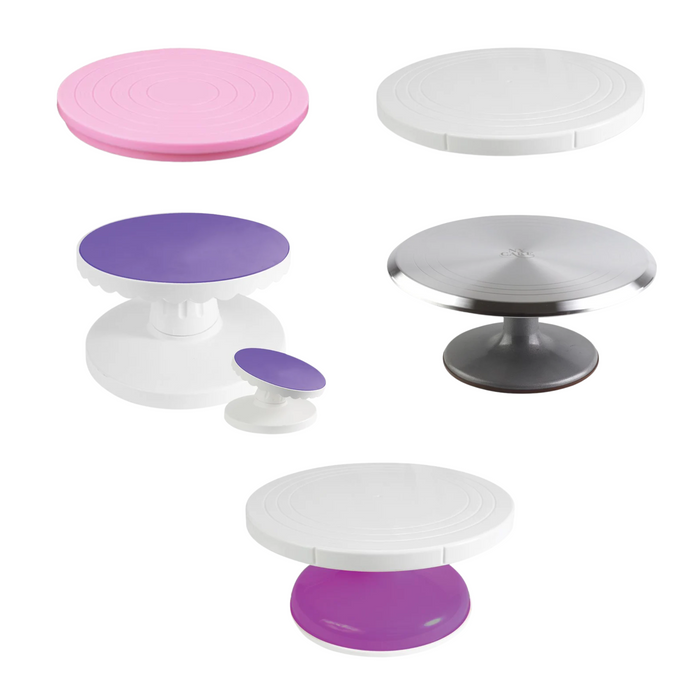 cake decorating turntable rotating cake stand