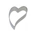 Folk Heart Cookie Cutter 3 Inch - NY Cake | Cake Decorating & Baking Supplies