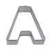 Alphabet Letter A Cookie Cutter 2 3/4 Inch - NY Cake | Cake Decorating & Baking Supplies