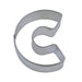 Alphabet Letter C Cookie Cutter 2 3/4 Inch - NY Cake | Cake Decorating & Baking Supplies