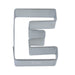 Alphabet Letter E Cookie Cutter 2 3/4 Inch - NY Cake | Cake Decorating & Baking Supplies