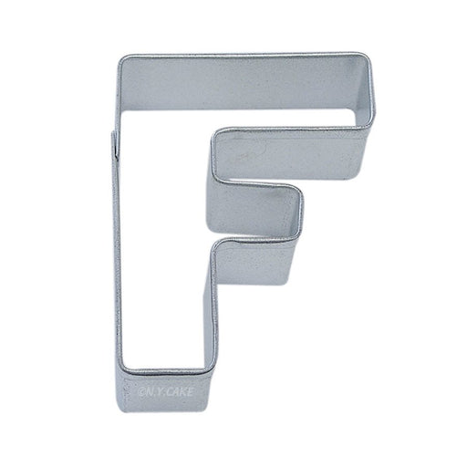 Alphabet Letter F Cookie Cutter 2 3/4 Inch - NY Cake | Cake Decorating & Baking Supplies