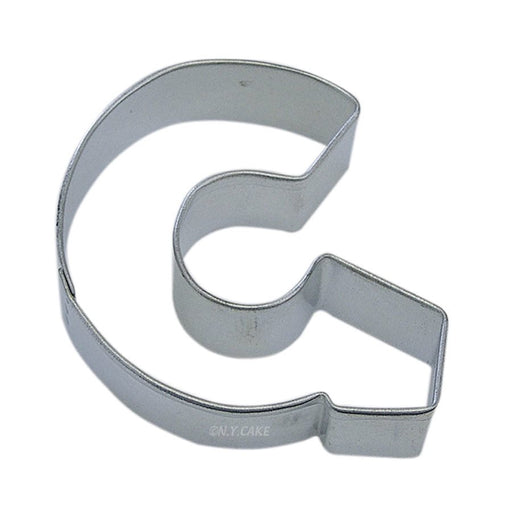 Alphabet Letter G Cookie Cutter 2 3/4 Inch - NY Cake | Cake Decorating & Baking Supplies