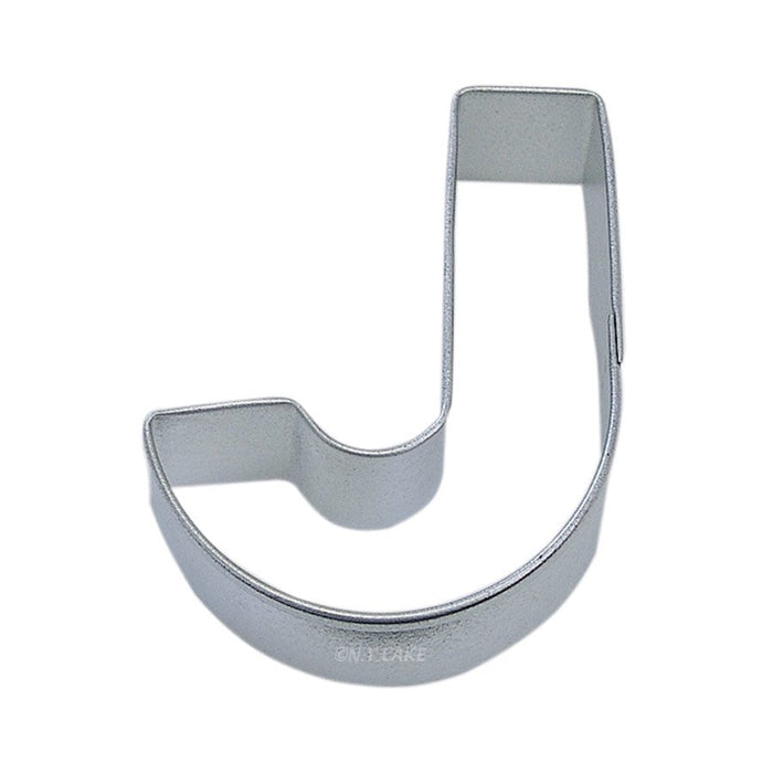 Alphabet Letter J Cookie Cutter 2 3/4 Inch - NY Cake | Cake Decorating & Baking Supplies