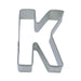 Alphabet Letter K Cookie Cutter 2 3/4 Inch - NY Cake | Cake Decorating & Baking Supplies