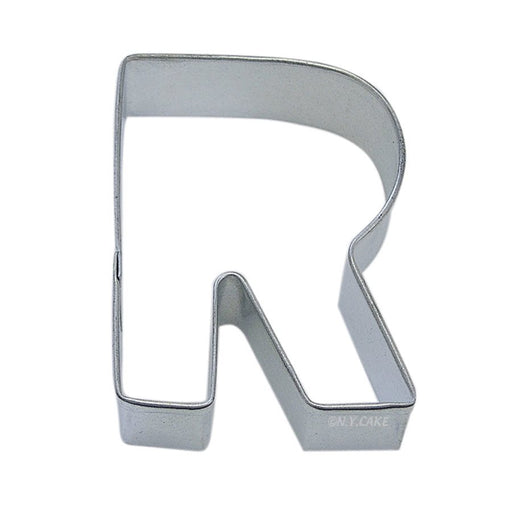 Alphabet Letter R Cookie Cutter 2 3/4 Inch - NY Cake | Cake Decorating & Baking Supplies