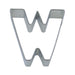 Alphabet Letter W Cookie Cutter 2 3/4 Inch - NY Cake | Cake Decorating & Baking Supplies