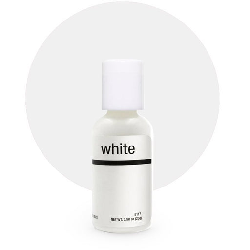 Bright White Liqua-Gel Color - .90 ounce By Chefmaster - NY Cake | Cake Decorating & Baking Supplies