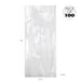Food-safe clear cellophane gusset bags 5.5 x 3.25 x 14 inch pack of 100 made in USA