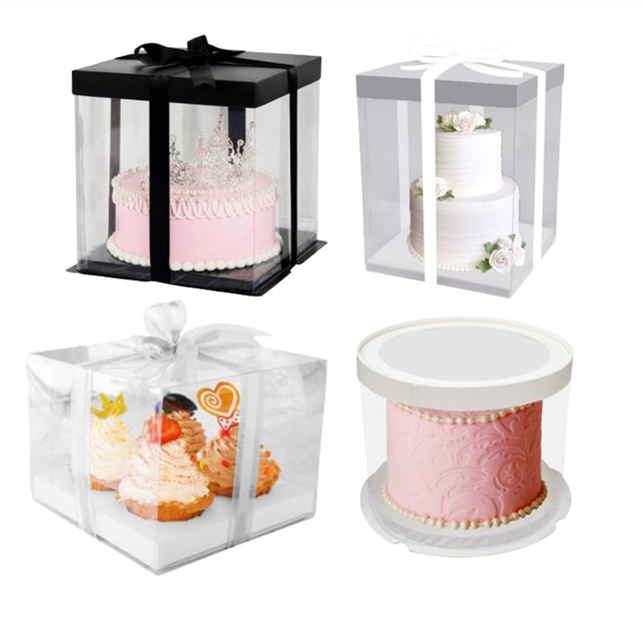 Clear Window Cake Box