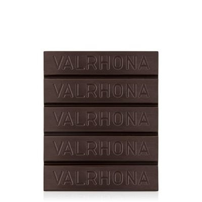 Extra Bitter 61% Cocoa Block By Valrhona 2.25 lb - NY Cake | Cake Decorating & Baking Supplies