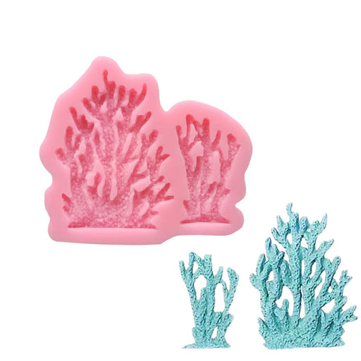 coral silicone fondant mold ocean reef cake decorating mold