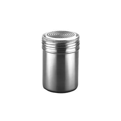 10 Ounce Dredger Shaker Stainless Steel - NY Cake | Cake Decorating & Baking Supplies