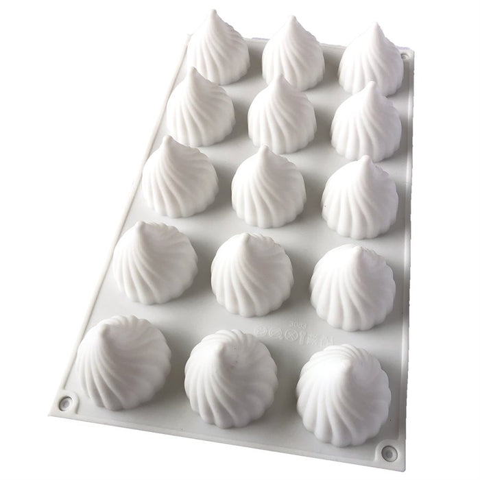 Fancy Kiss Silicone Baking & Freezing Mold 1 oz. - NY Cake | Cake Decorating & Baking Supplies