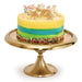 Gold Glitter Happy Birthday Candle - NY Cake | Cake Decorating & Baking Supplies