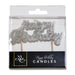 Silver Glitter Happy Birthday Candle - NY Cake | Cake Decorating & Baking Supplies