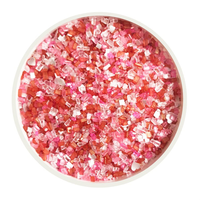 Heart Breaker Glittery Sugar 3 Ounces - NY Cake | Cake Decorating & Baking Supplies