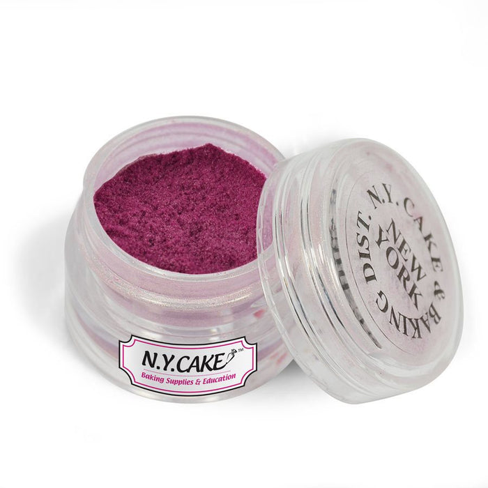 Raspberry Luster Dust 2 Grams - NY Cake | Cake Decorating & Baking Supplies