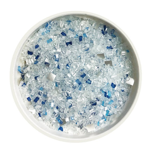 Light Blue Blinged Out Glittery Sugar 3 Ounces - NY Cake | Cake Decorating & Baking Supplies