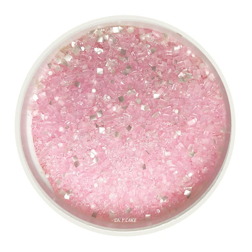 Light Pink Glittery Sugar 3 Ounces - NY Cake | Cake Decorating & Baking Supplies