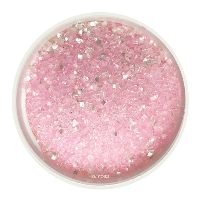 Light Pink Glittery Sugar 3 Ounces - NY Cake | Cake Decorating & Baking Supplies