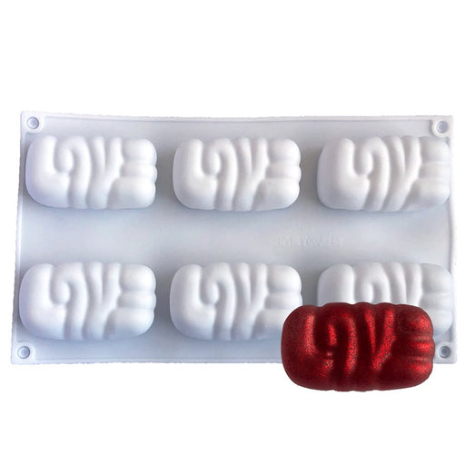 Love Silicone Baking & Freezing Mold - NY Cake | Cake Decorating & Baking Supplies