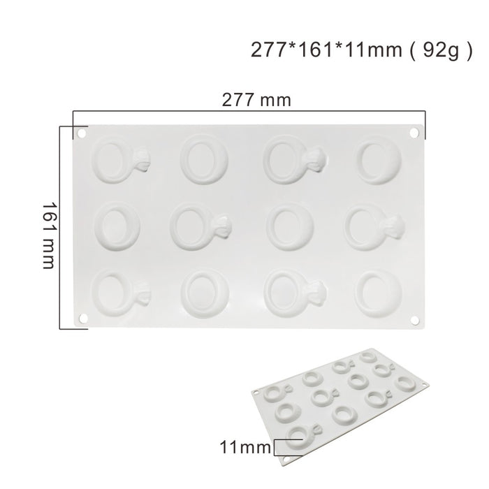 Wedding Ring Silicone Baking Mold