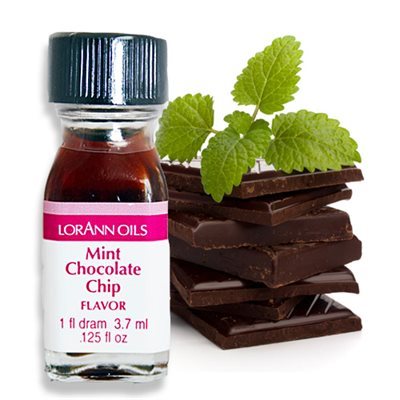 Mint Chocolate Chip Oil Flavoring - 1 Dram By Lorann Oil - NY Cake | Cake Decorating & Baking Supplies