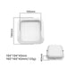 Close up of non stick silicone pillow baking mold