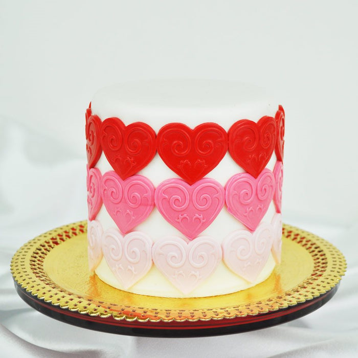 Fancy Heart Plunger - NY Cake | Cake Decorating & Baking Supplies