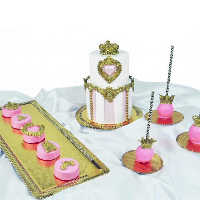 Royal Crown Trio Silicone Mold - NY Cake | Cake Decorating & Baking Supplies