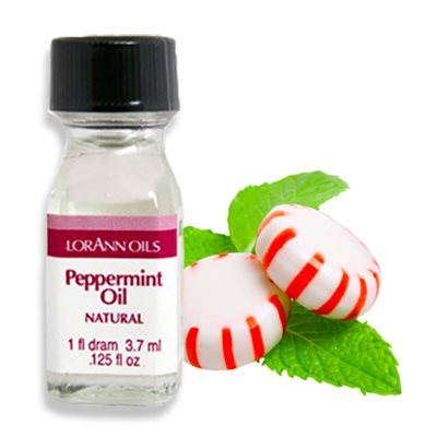 Peppermint Oil Flavoring 1 Dram - NY Cake | Cake Decorating & Baking Supplies