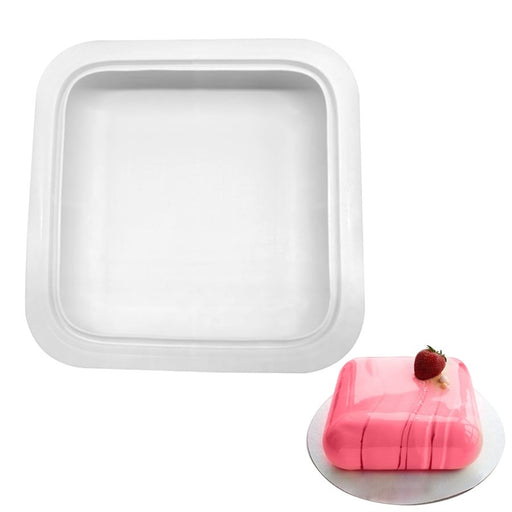 Pillow silicone baking mold for mousse cakes, modern desserts, entremets, chocolates, and bakery presentations